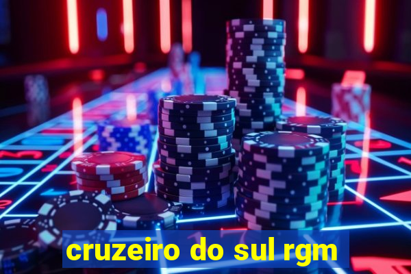 cruzeiro do sul rgm